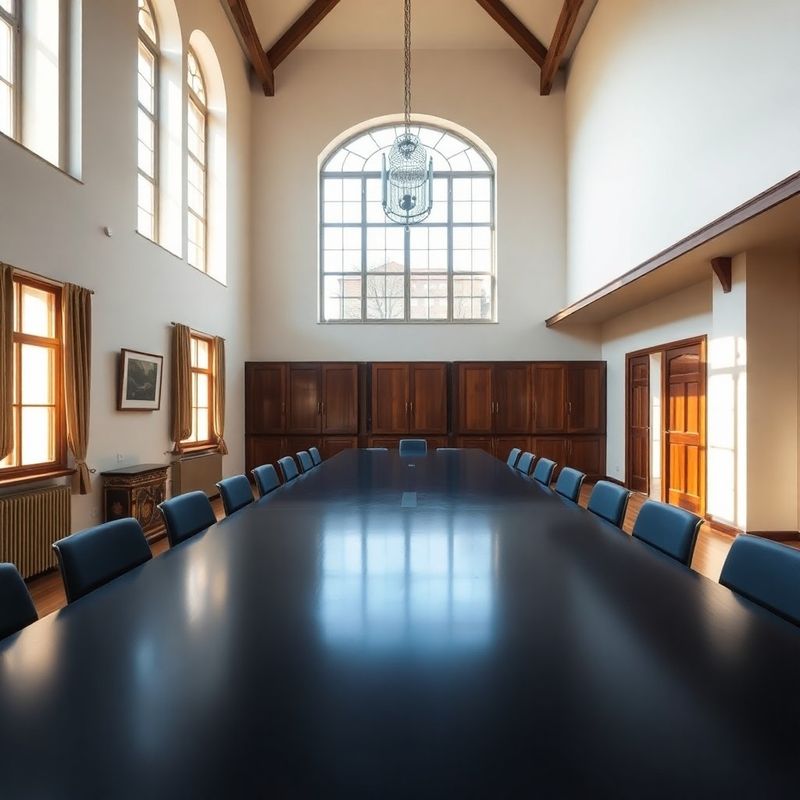 The Bureau's inkblue conference room in a restored Brașov townhouse